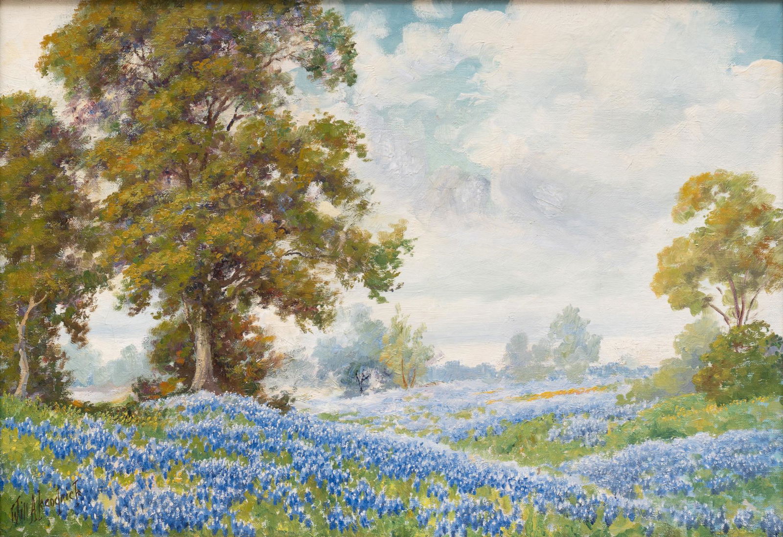 William Kendrick, "Springtime in the Texas Hill Country" (1 of 4)