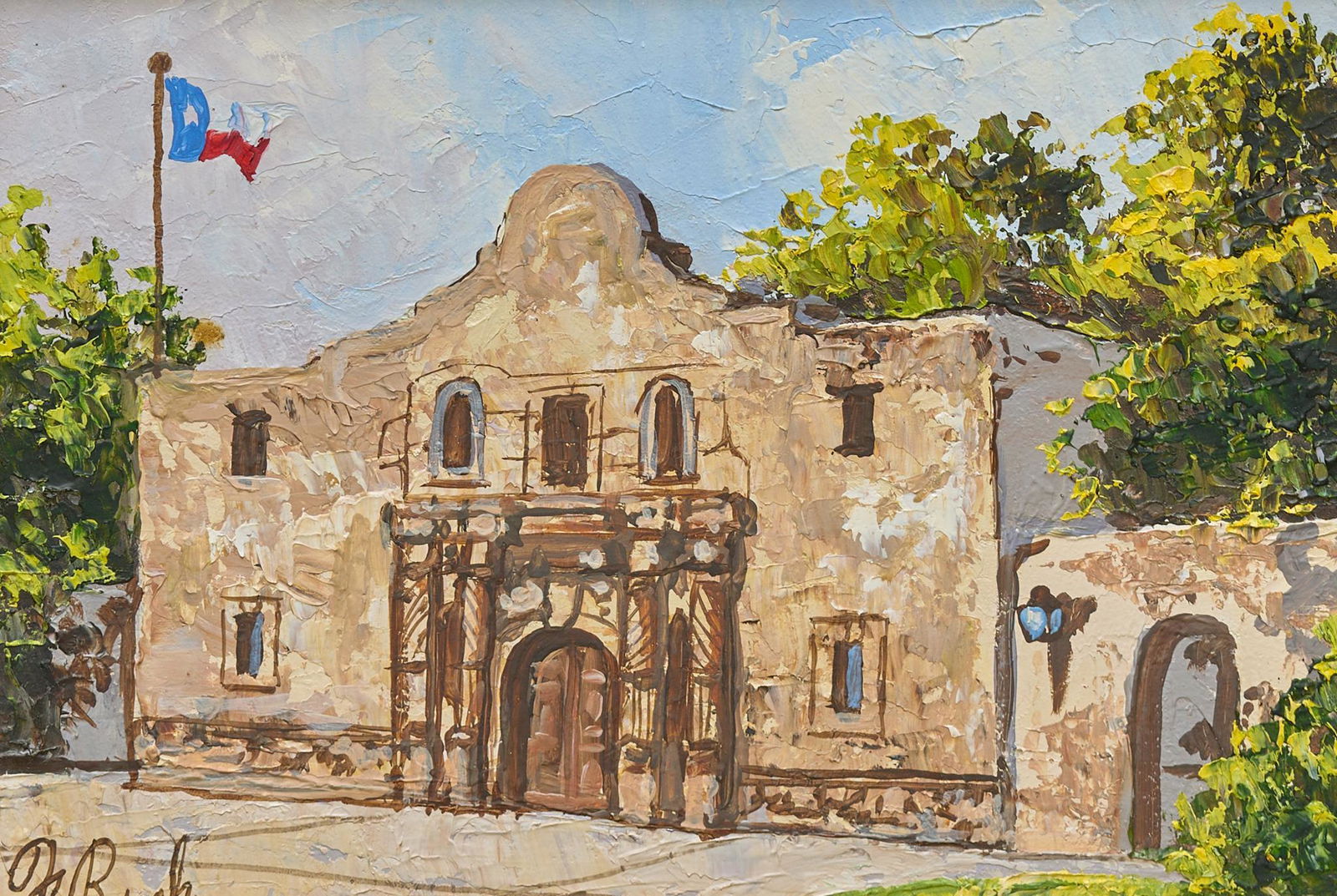 Florent P. Baecke, "The Alamo" (1 of 3)