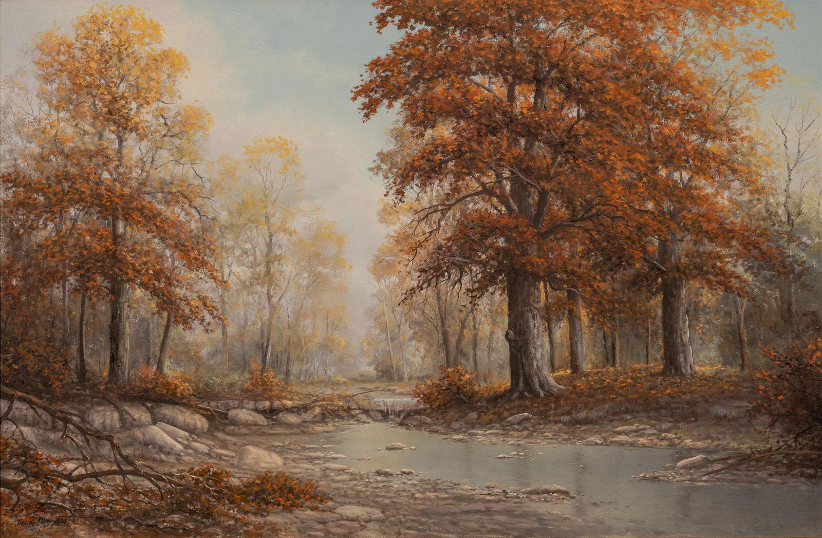 Jack Bryant, Sr., "Spring Creek on the Ranch" (1 of 4)