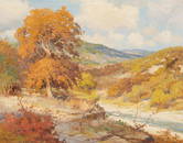 Robert Wood, Texas Autumn Landscape