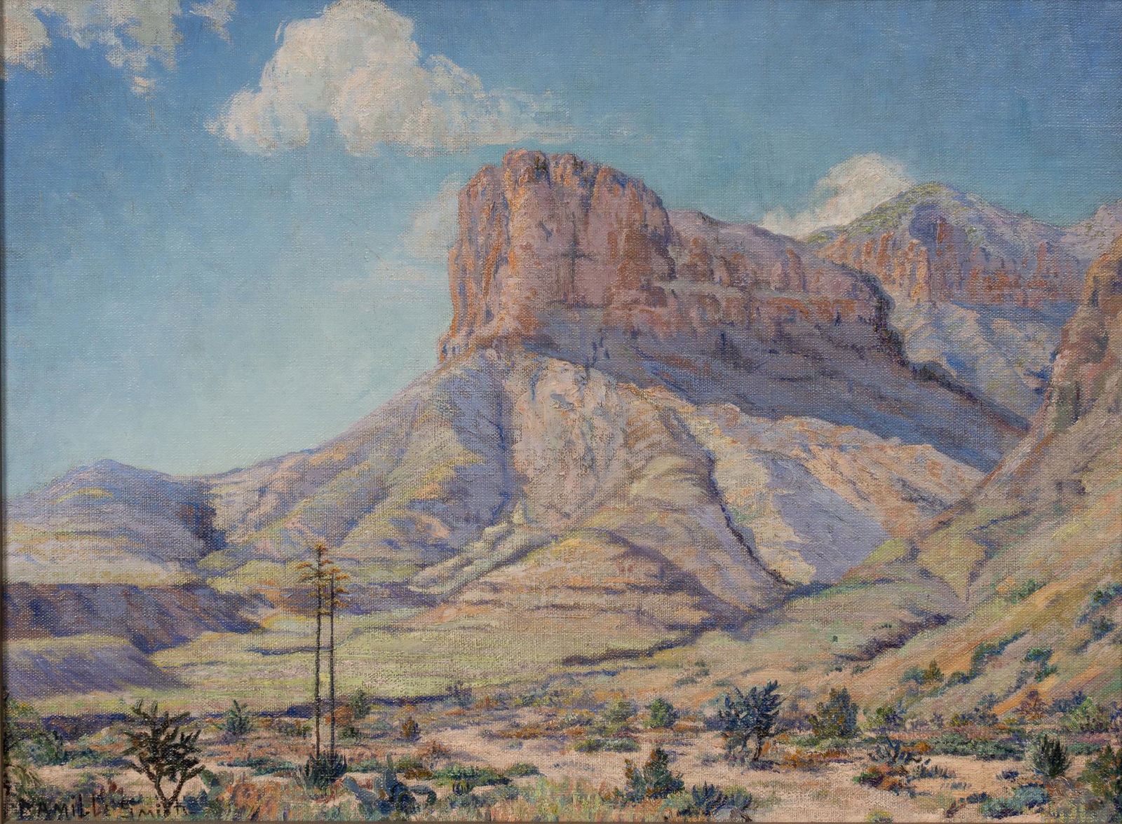 Katherine Camille Grantham Smith, "El Capitan, Highest Point in Texas" (1 of 4)