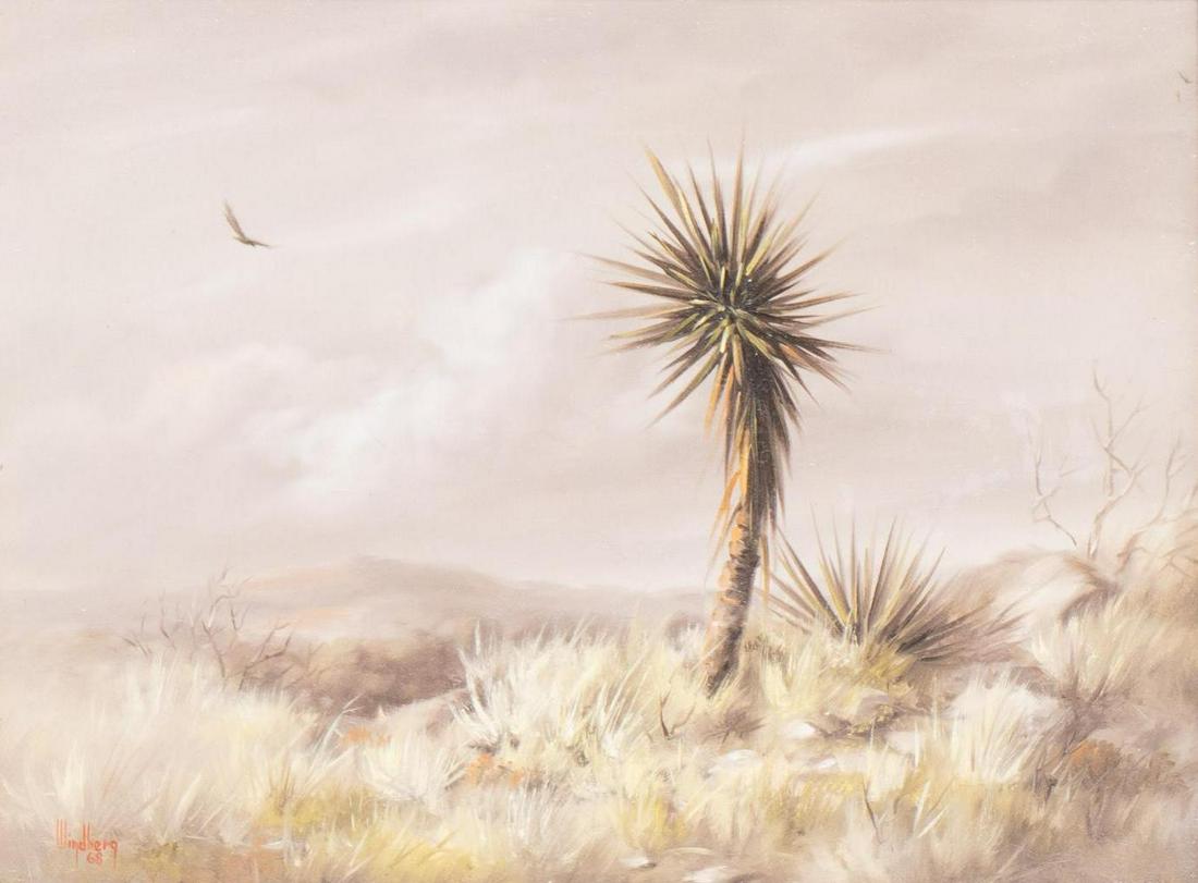 Dalhart Windberg, Yucca and Cloudy Sky, 1968 (1 of 4)