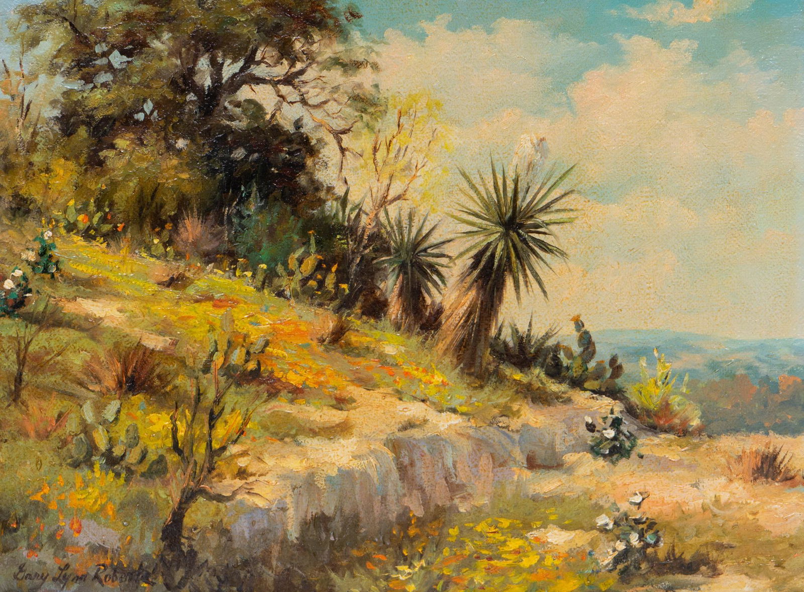 Gary Lynn Roberts, "Texas Wildflowers" (1 of 5)