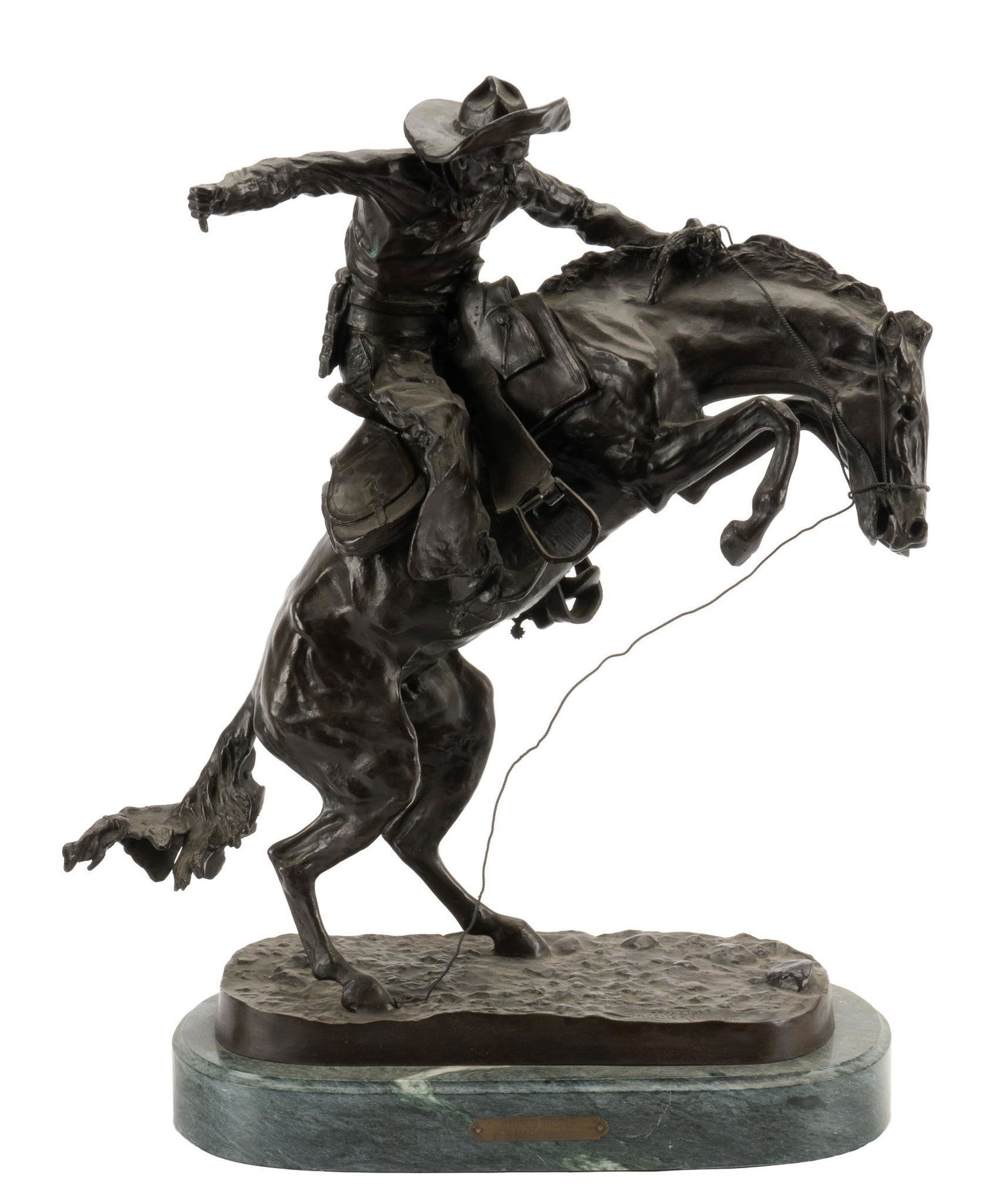 Frederic Remington, "Bronco Buster" (1 of 7)