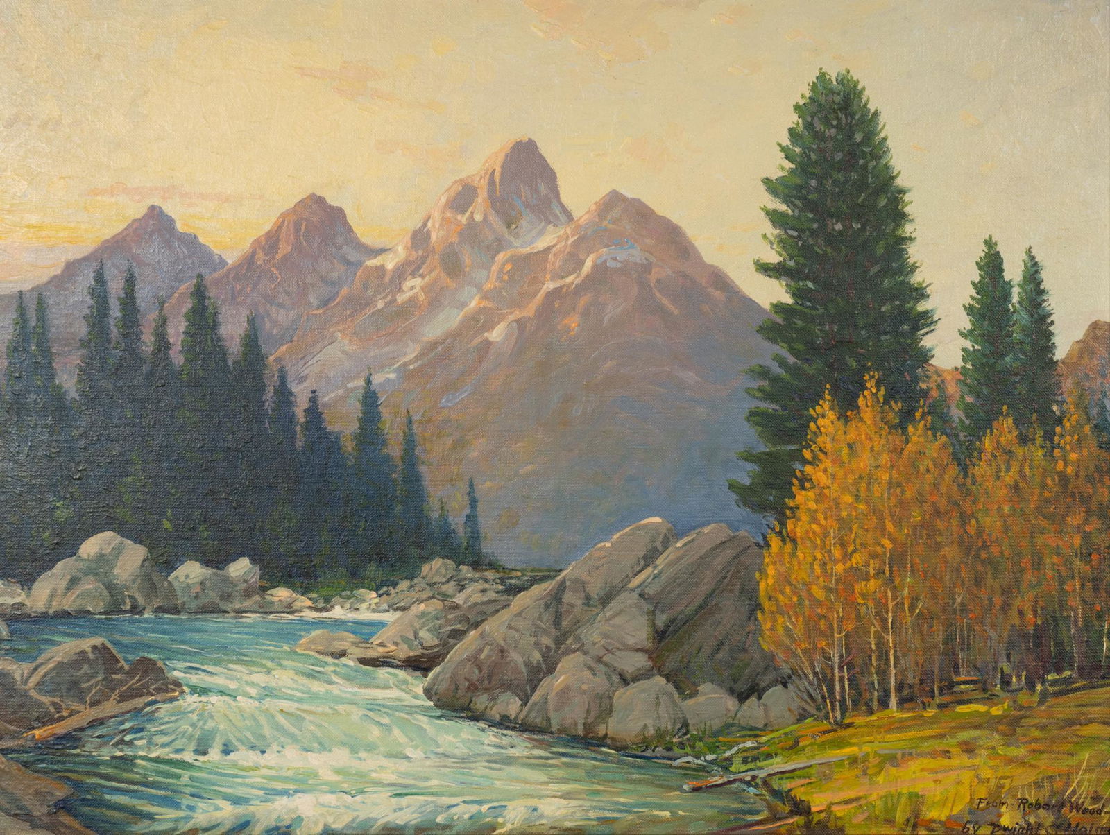 Dwight Clay Holmes, Mountain Scene (1 of 4)