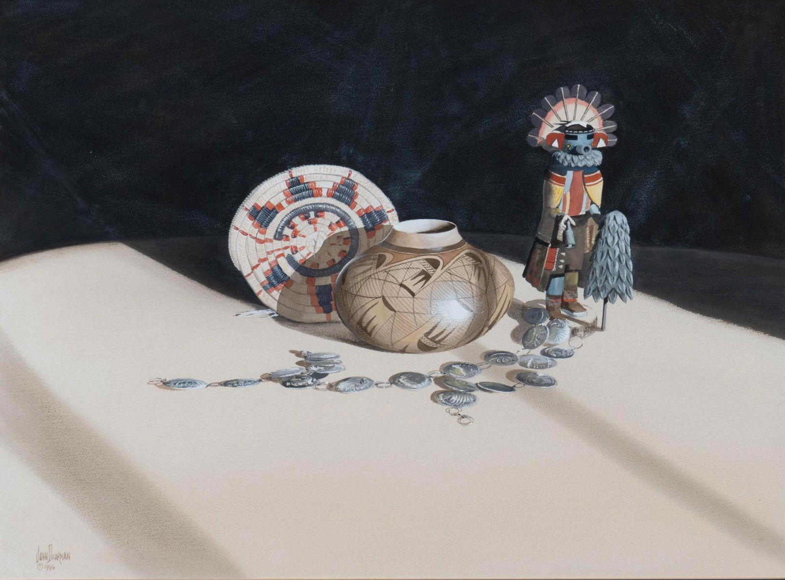 John Dearman, Native American Artifacts Still Life, 1996 (1 of 4)