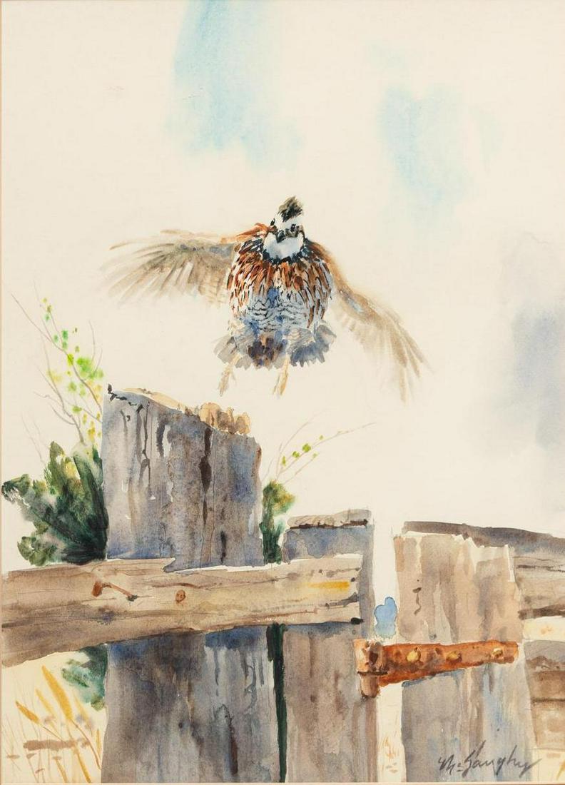 Clay McGaughy Jr., Quail Taking Flight (1 of 4)