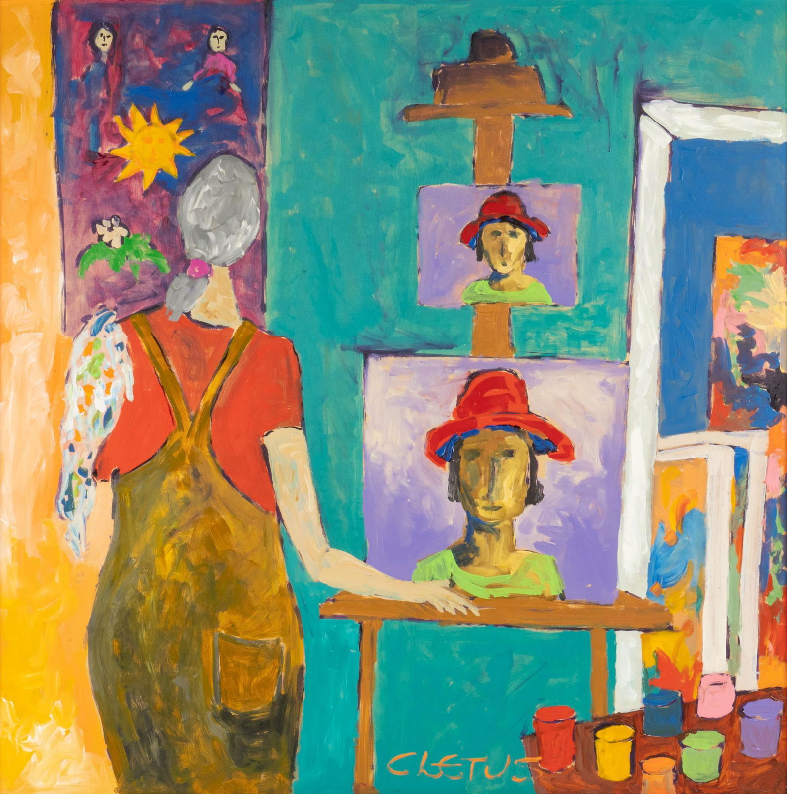 Brother Cletus Behlmann, Portrait of Carole Whitworth (1 of 4)