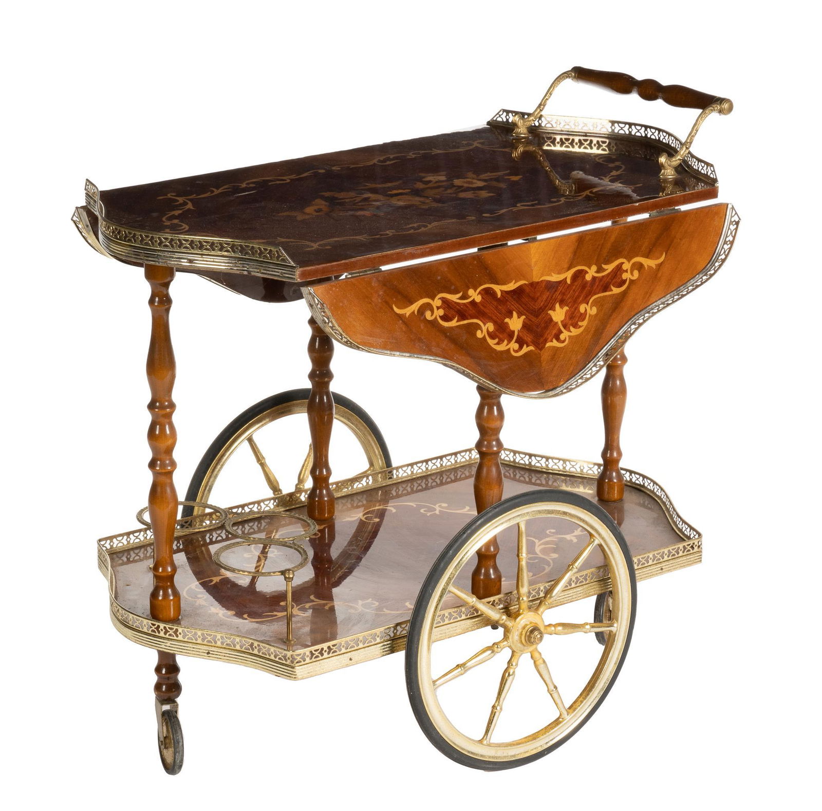 Louis XVI Style Serving Cart (1 of 8)