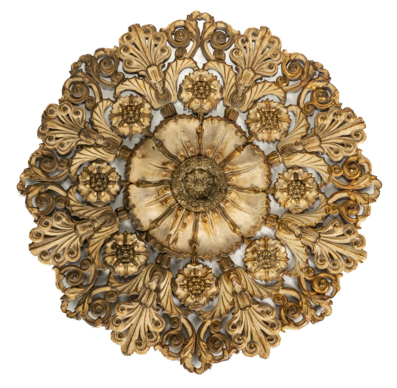 Metal Cast Rosette (1 of 4)