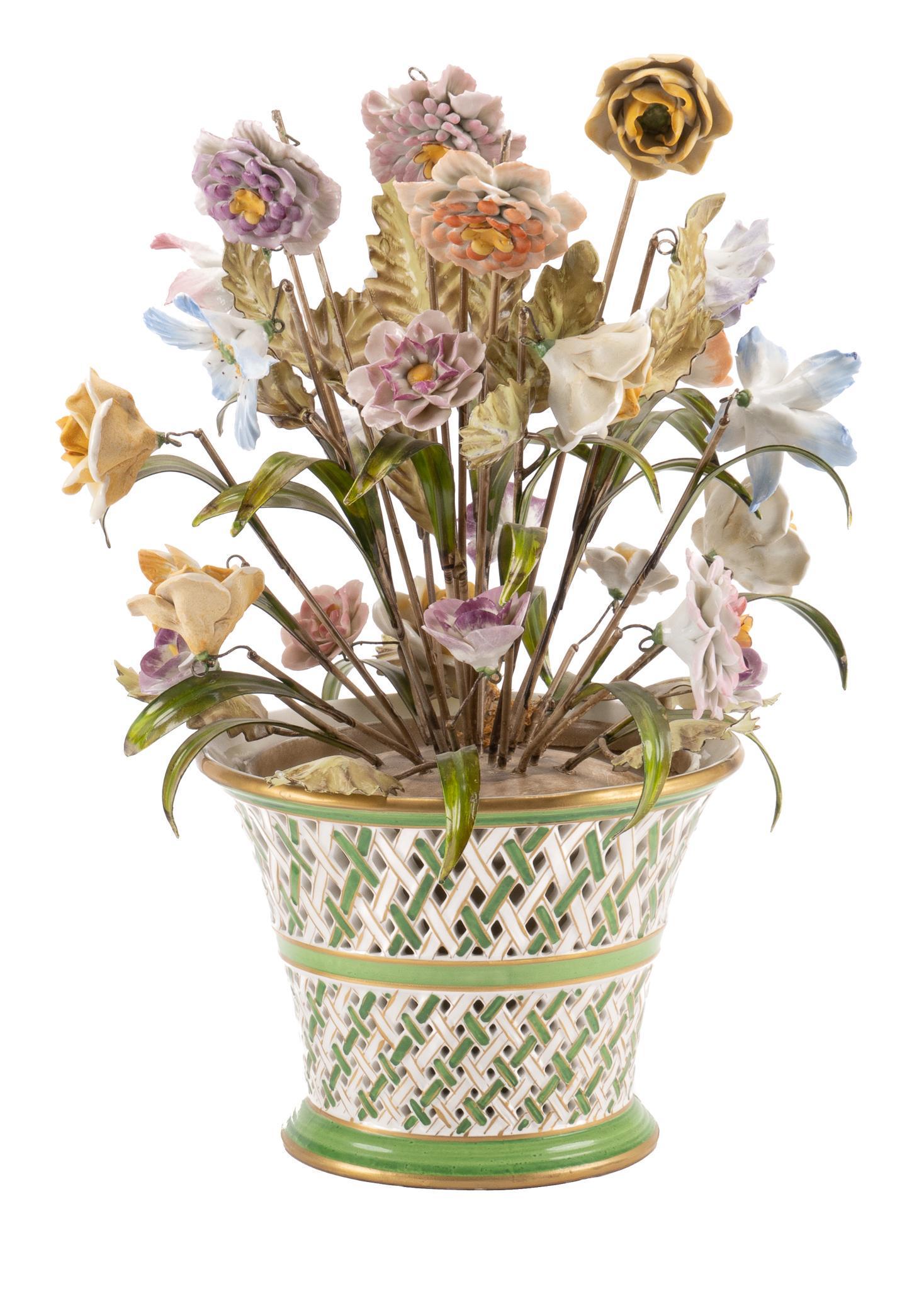 Decorative Flower Arrangement Sculpture (1 of 5)