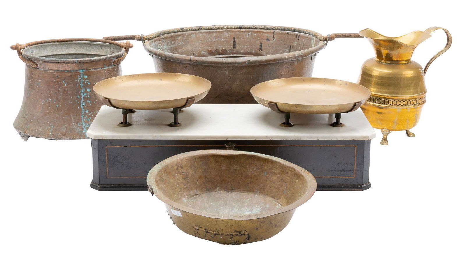 Collection of (6) Copper and Brassware Decor (1 of 5)