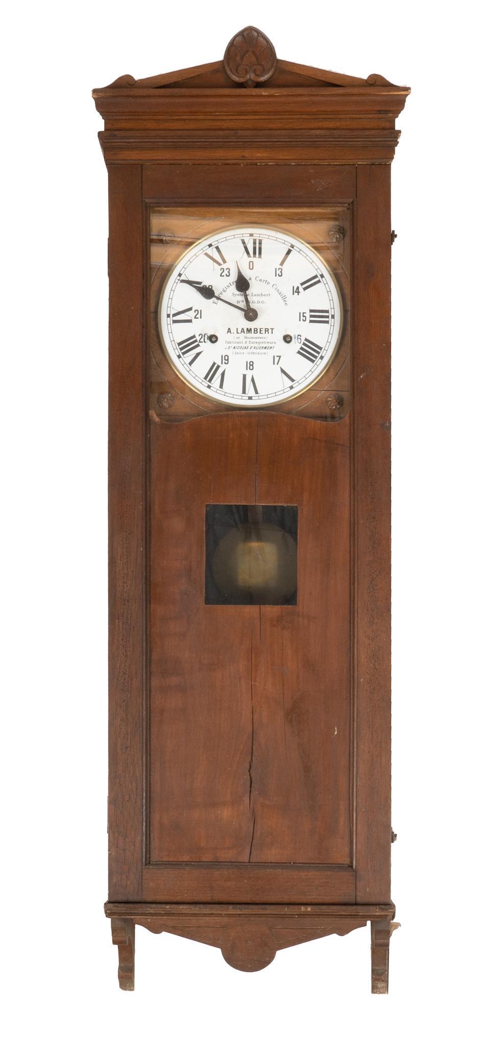 Hanging Oak Regulated Clock (1 of 8)