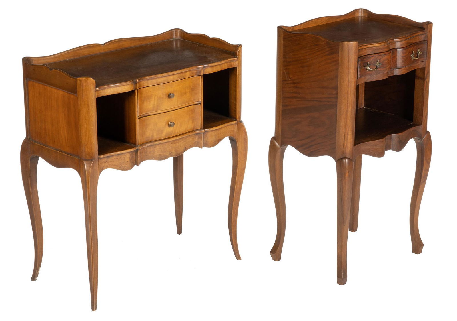 (2) Louis XV Style Nightstands (1 of 5)