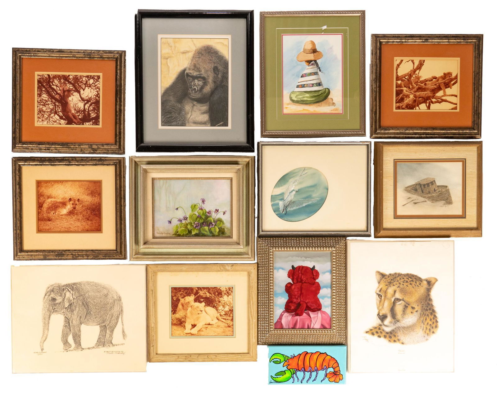 Misc. Lot of (14) Artworks (1 of 16)