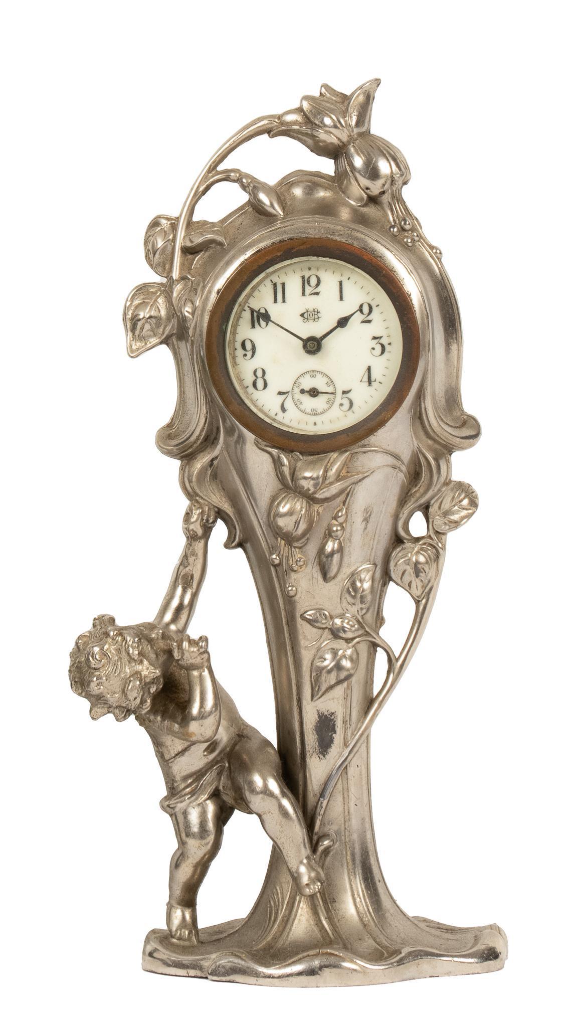 Jennings Brothers Table Clock - Oct 21, 2022 | Vogt Auction Texas in TX