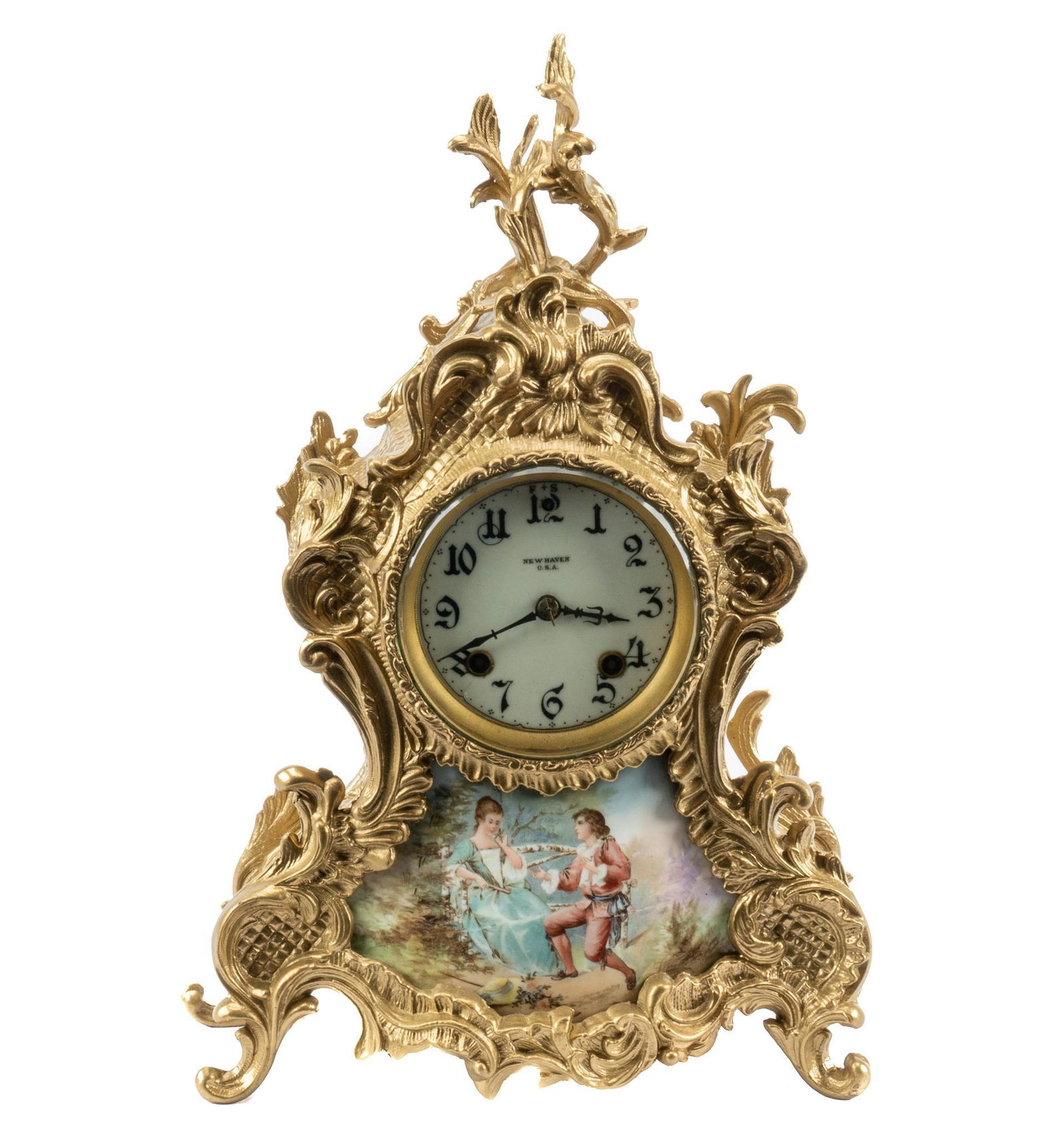 New Haven Clock Co. Parlor Clock (1 of 11)