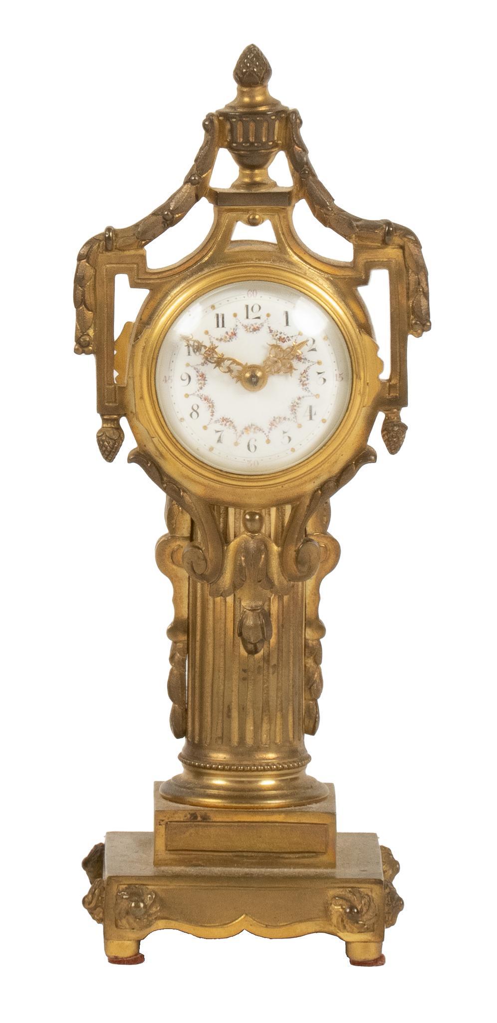French Gilt Mantel Clock (1 of 5)