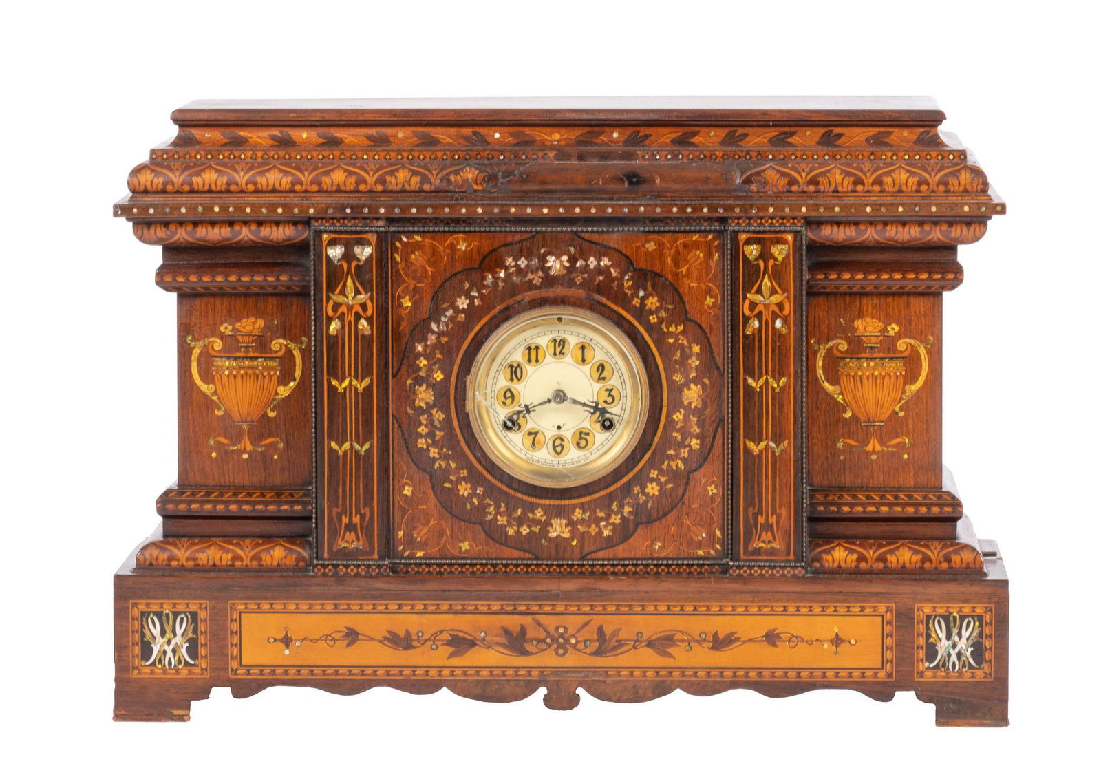 New Haven Clock Co. Mantel Clock (1 of 9)