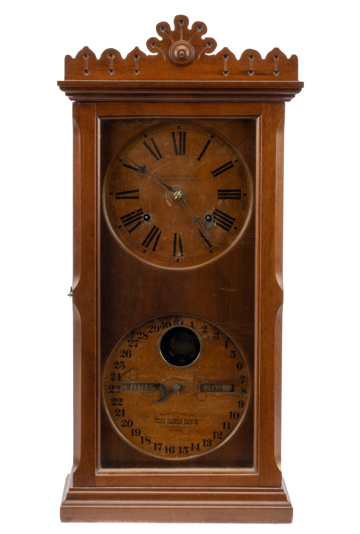 Ithaca Calendar Clock Co. Mantel Clock (1 of 14)