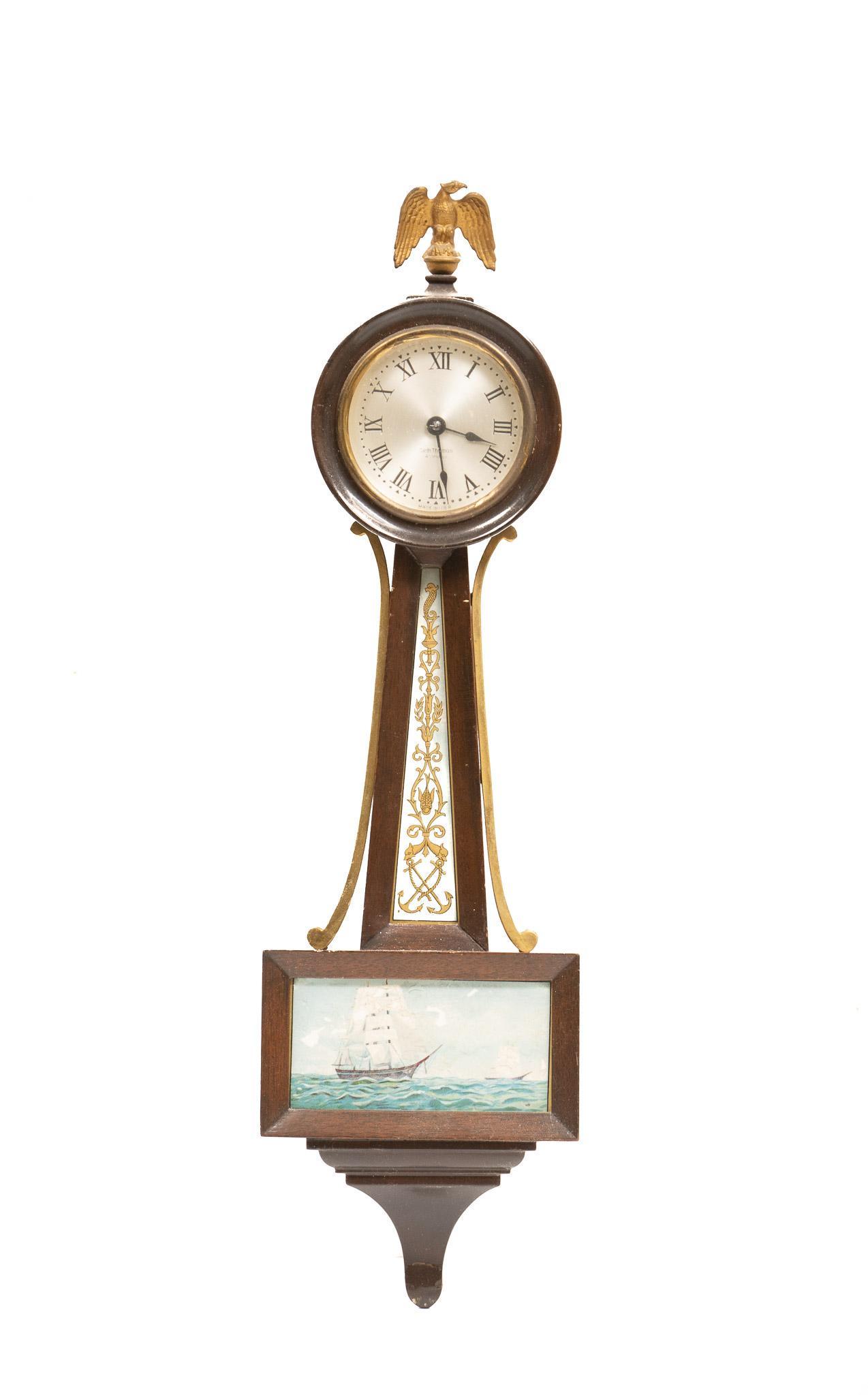 Seth Thomas Clock Co. Banjo Wall Clock (1 of 5)
