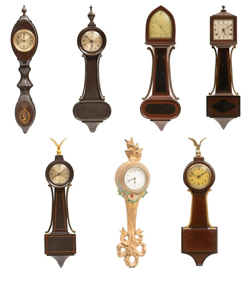 (7) Miniature Banjo Clocks (1 of 20)