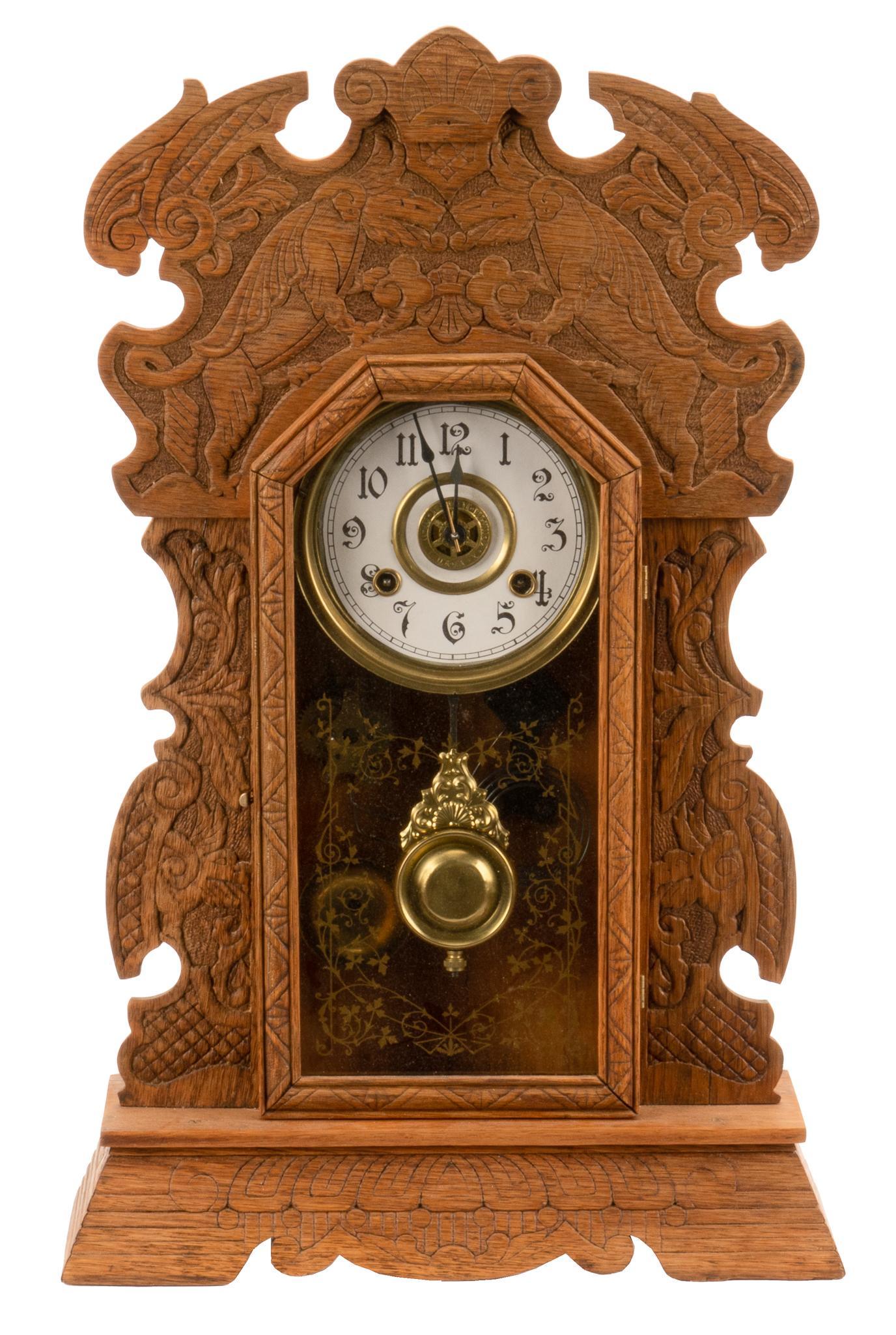 American Gingerbread Kitchen Clock (1 of 9)