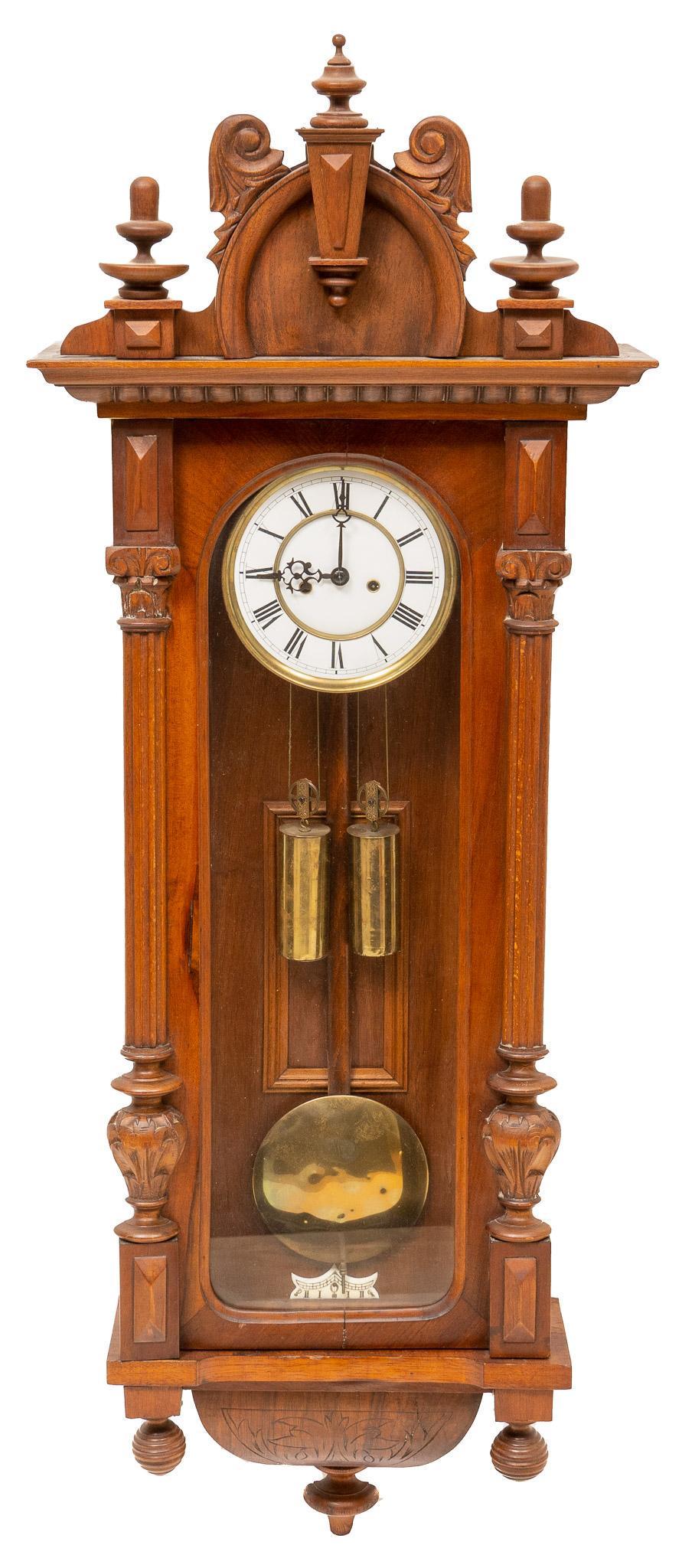 Gustav Becker Regulator Clock (1 of 3)