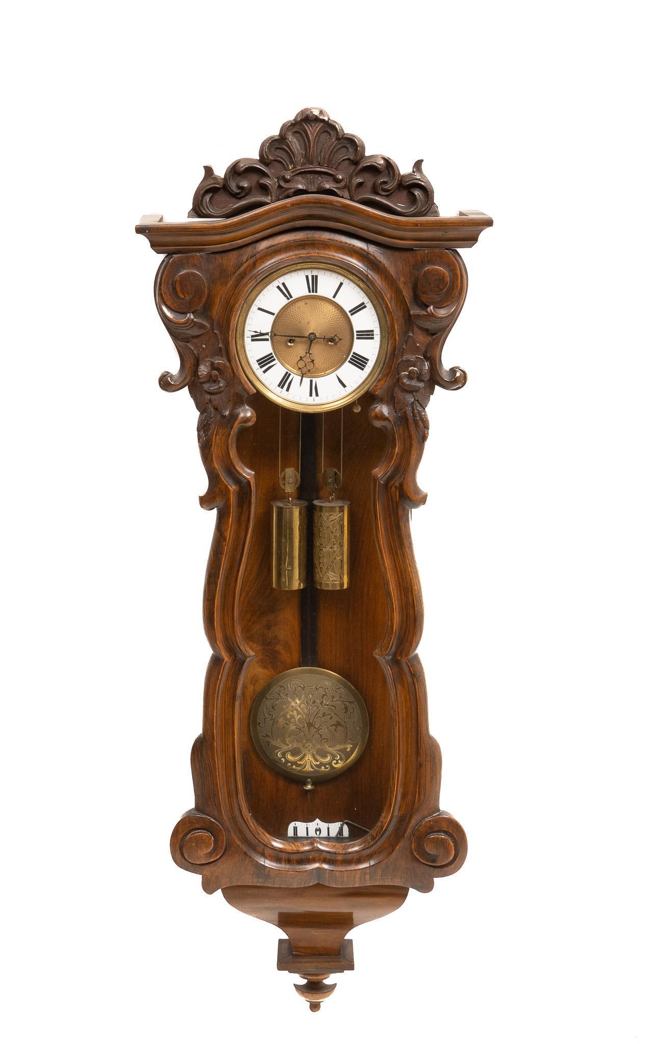 2 Weight Vienna Regulator Clock (1 of 6)