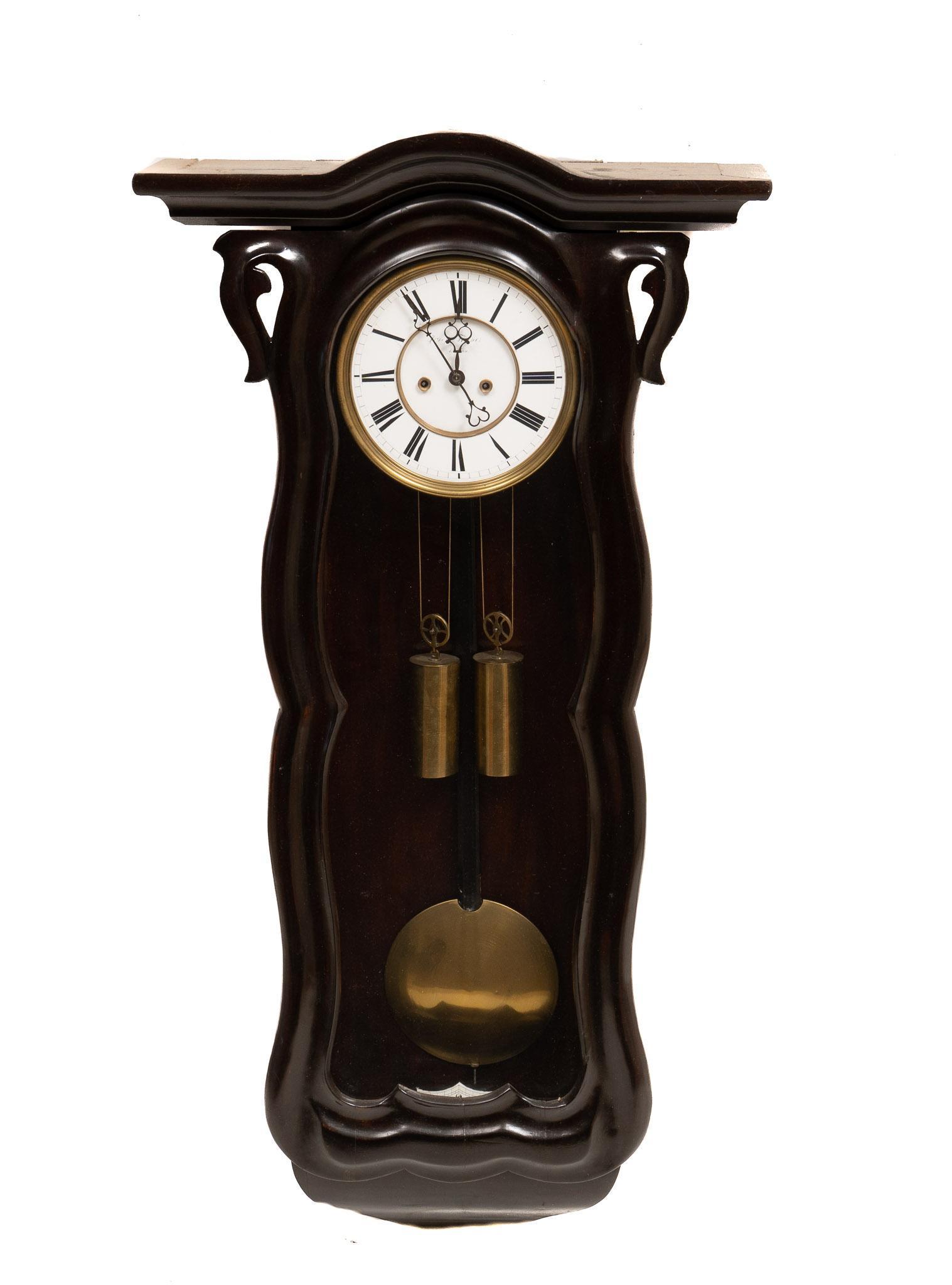 2 Weight Vienna Regulator Clock (1 of 5)