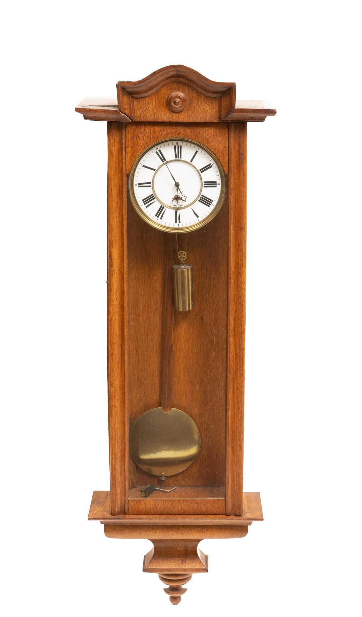 Single Weight Vienna Regulator Clock (1 of 4)