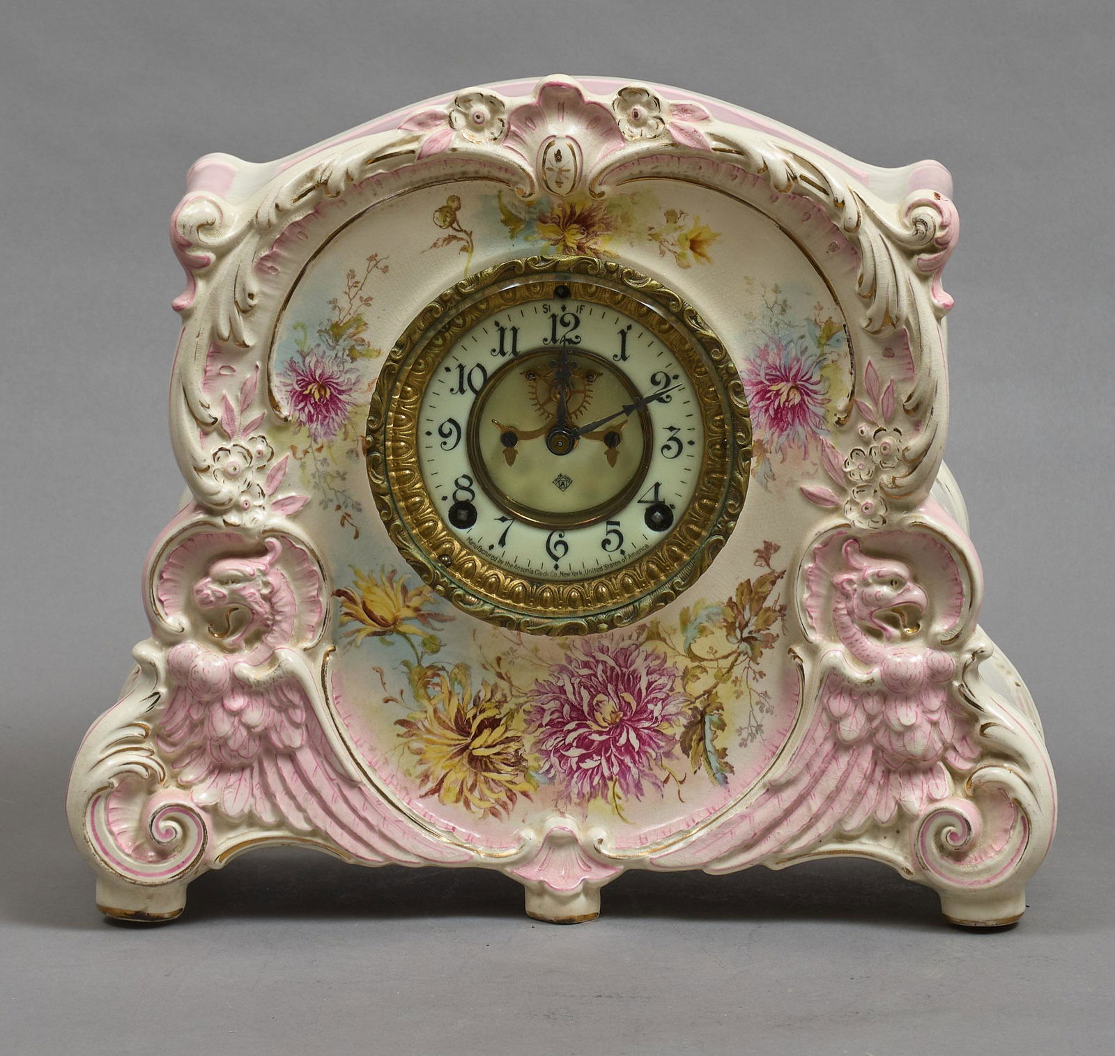 Ansonia Clock Co. "La Corsia" Mantel Clock (1 of 6)