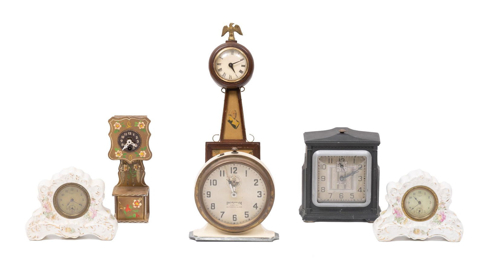 Collection of (6) Clocks (1 of 10)