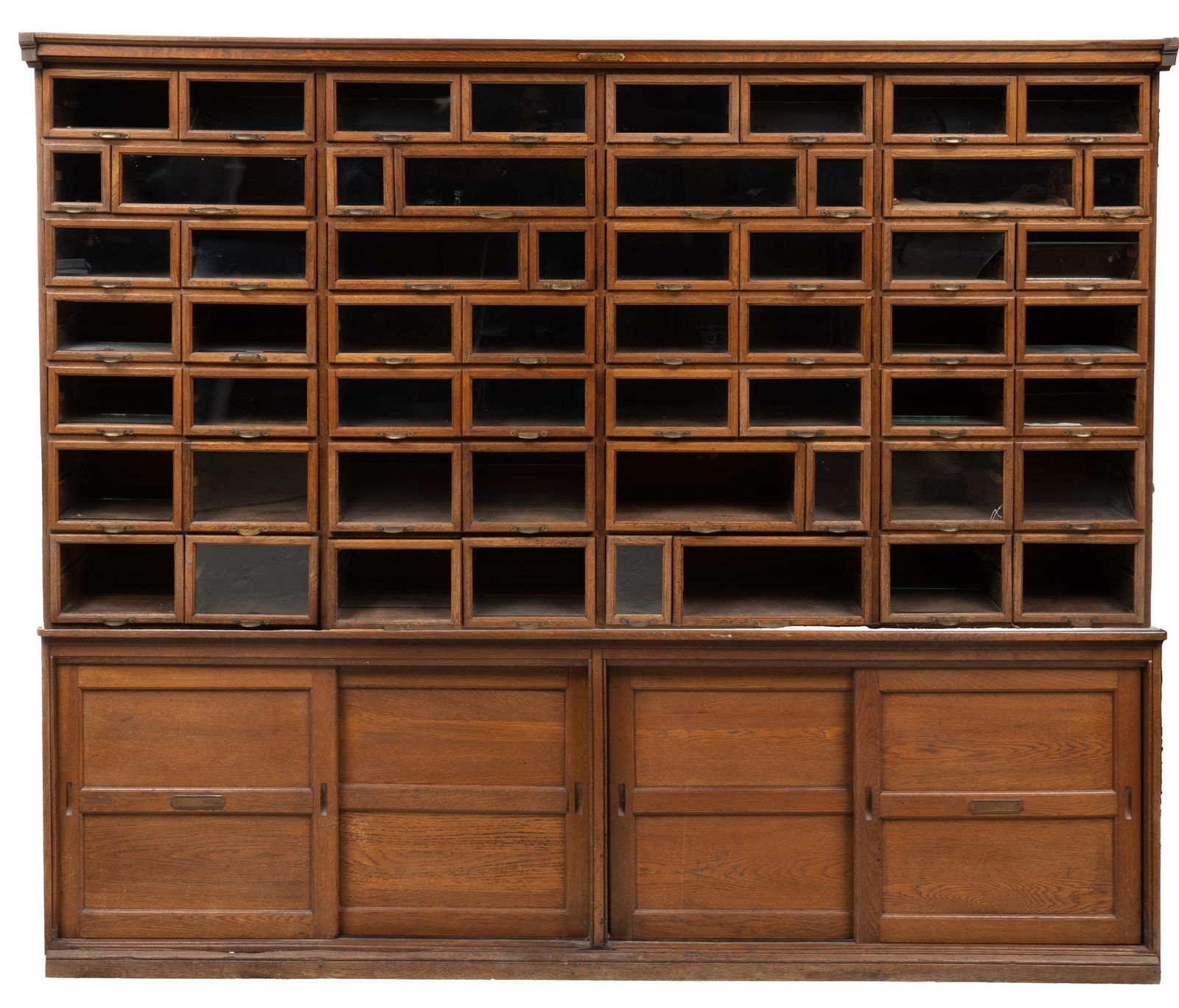 J.D Warren Mfg. Co. Monumental General Store Cabinet (1 of 4)