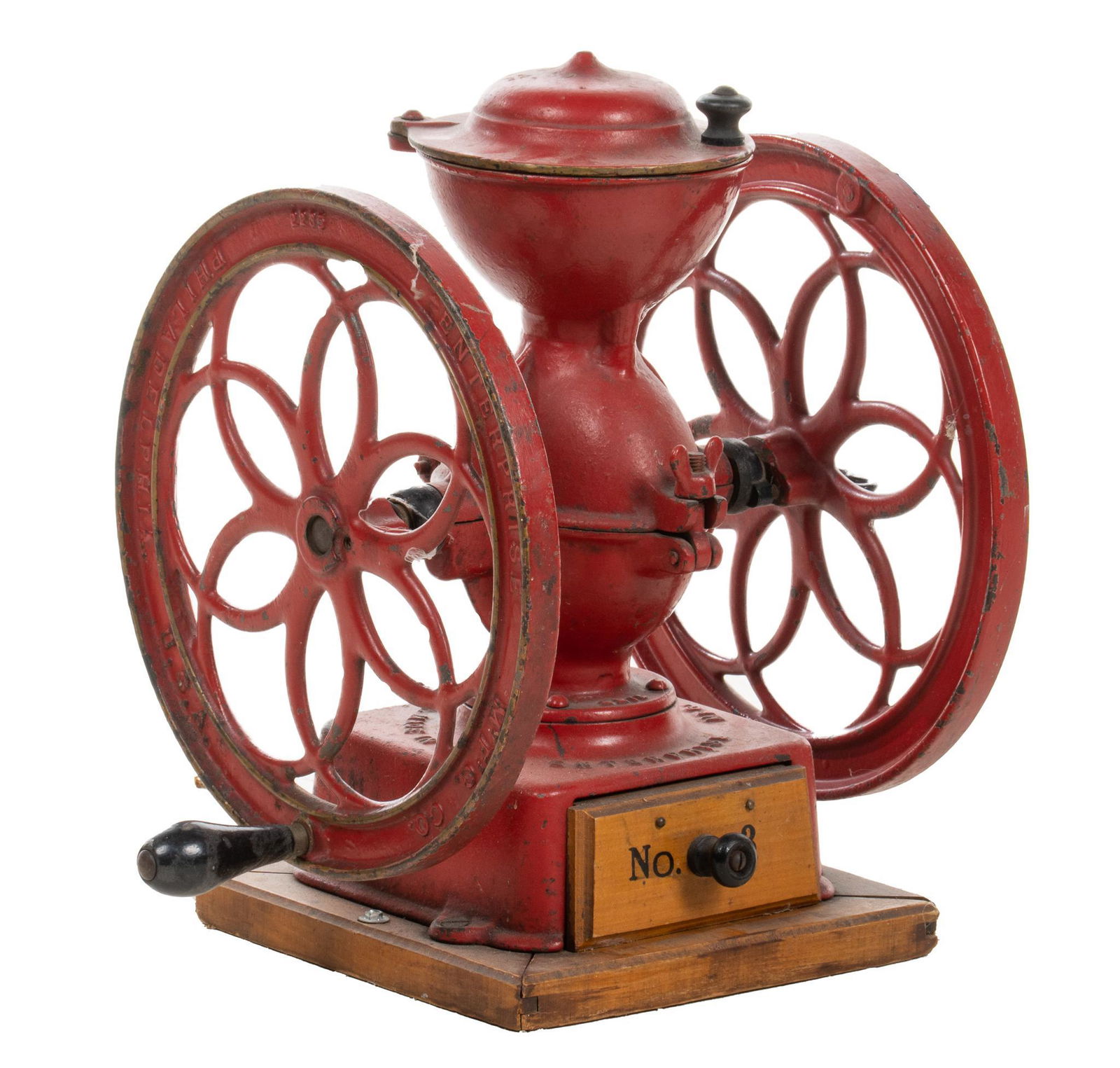 Vintage Enterprise No. 3 Coffee Grinder (1 of 7)