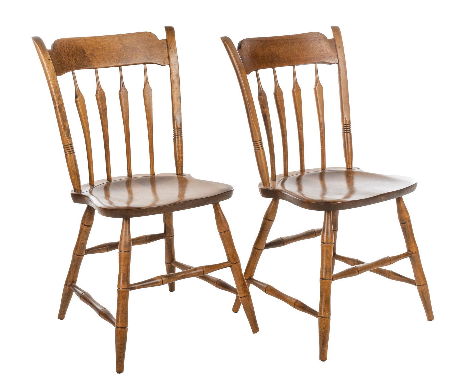 Pair of W.R. Dallas (San Antonio, Texas) Dining Chairs (1 of 5)