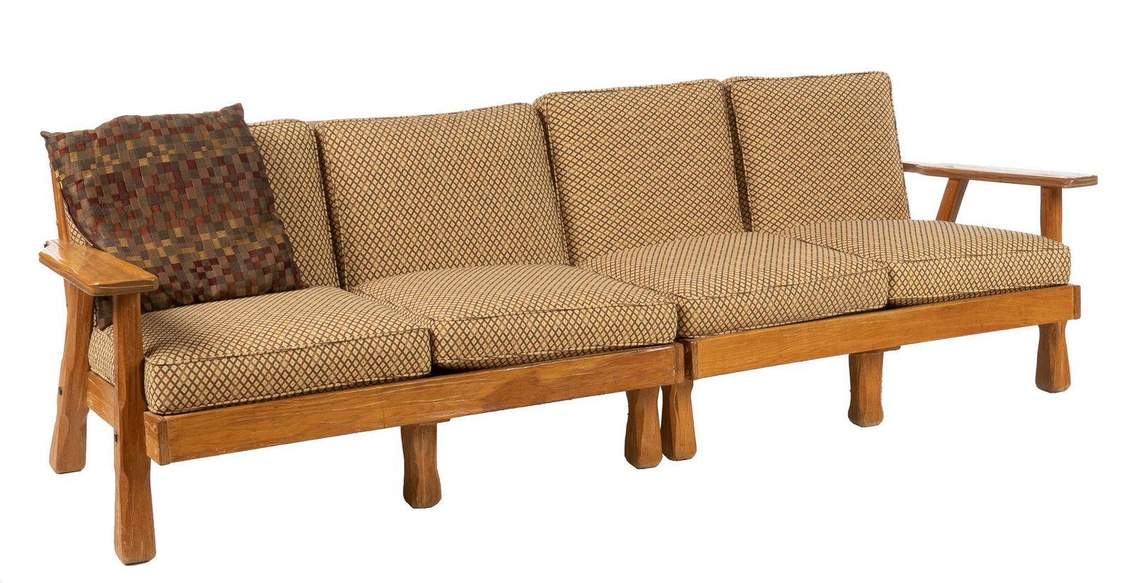 A Brandt. Ranch Oak Sofa (1 of 4)