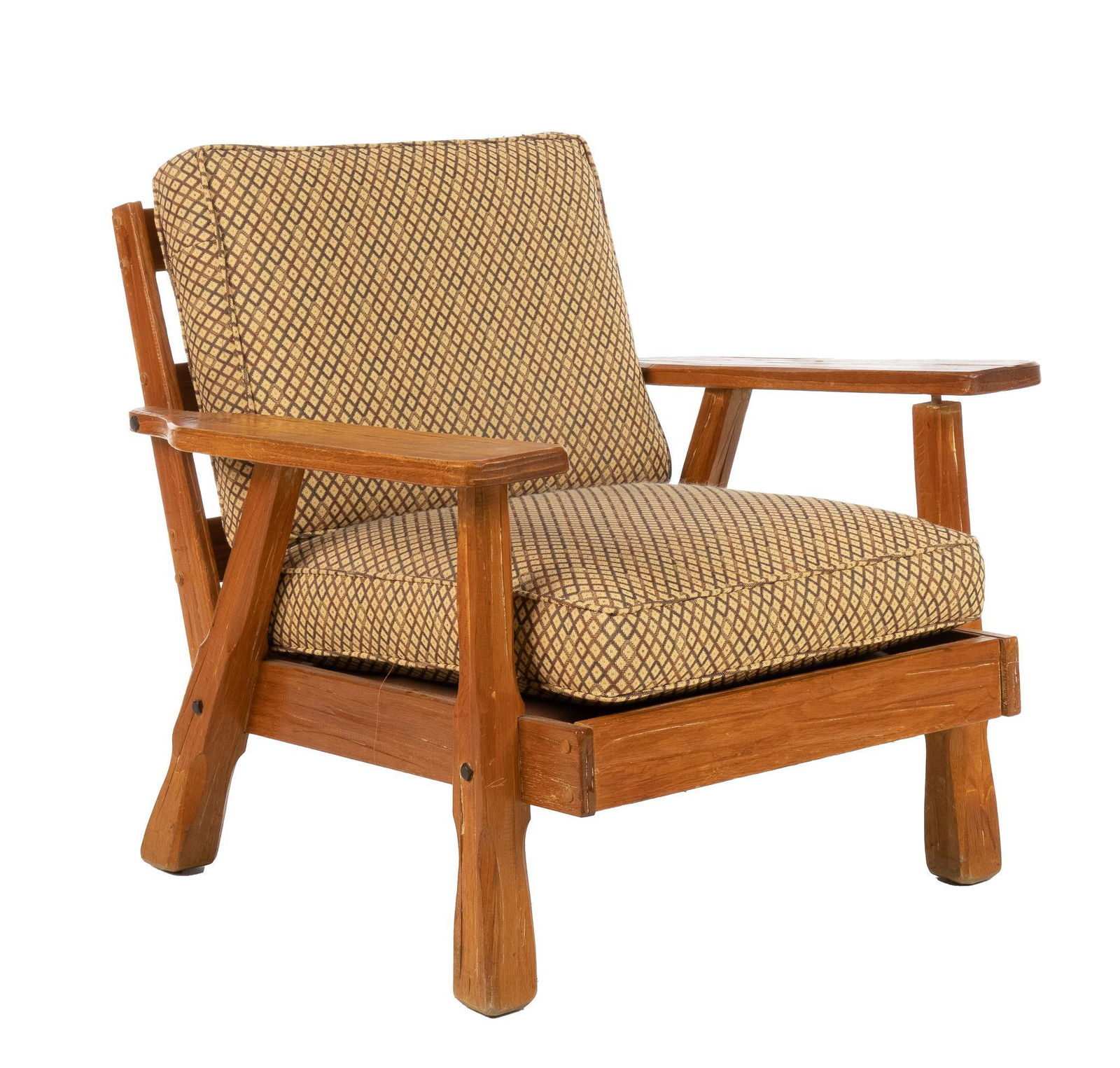 A. Brandt Ranch Oak Lounge Chair (1 of 5)
