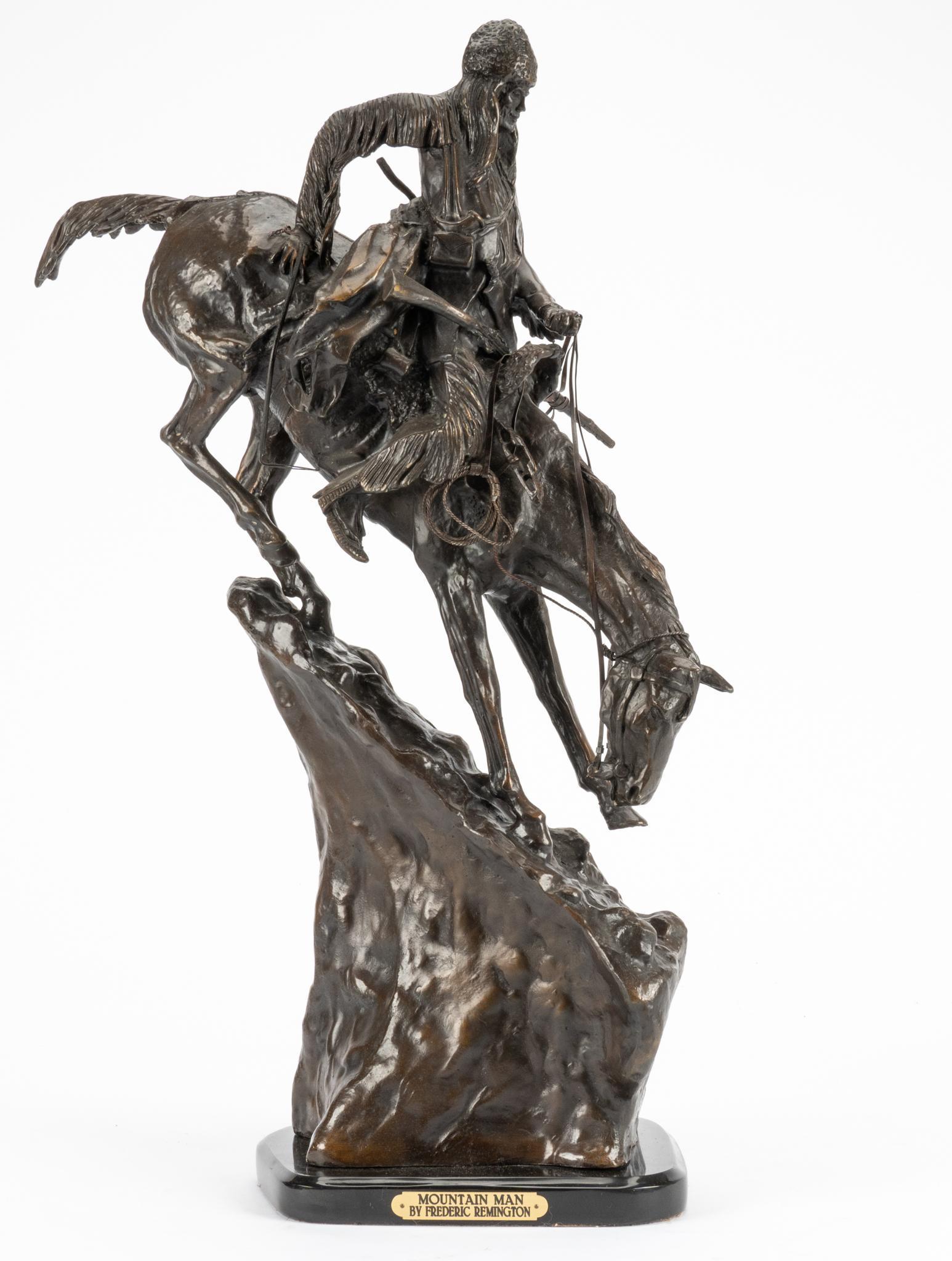 Frederic Remington, "Mountain Man" (1 of 7)