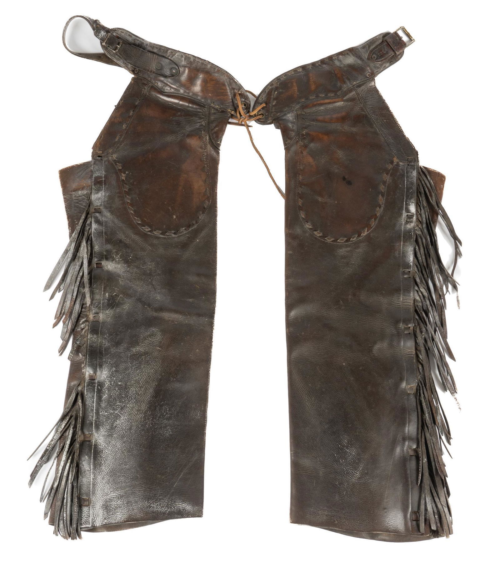 Fringed Leather Chaps (1 of 3)