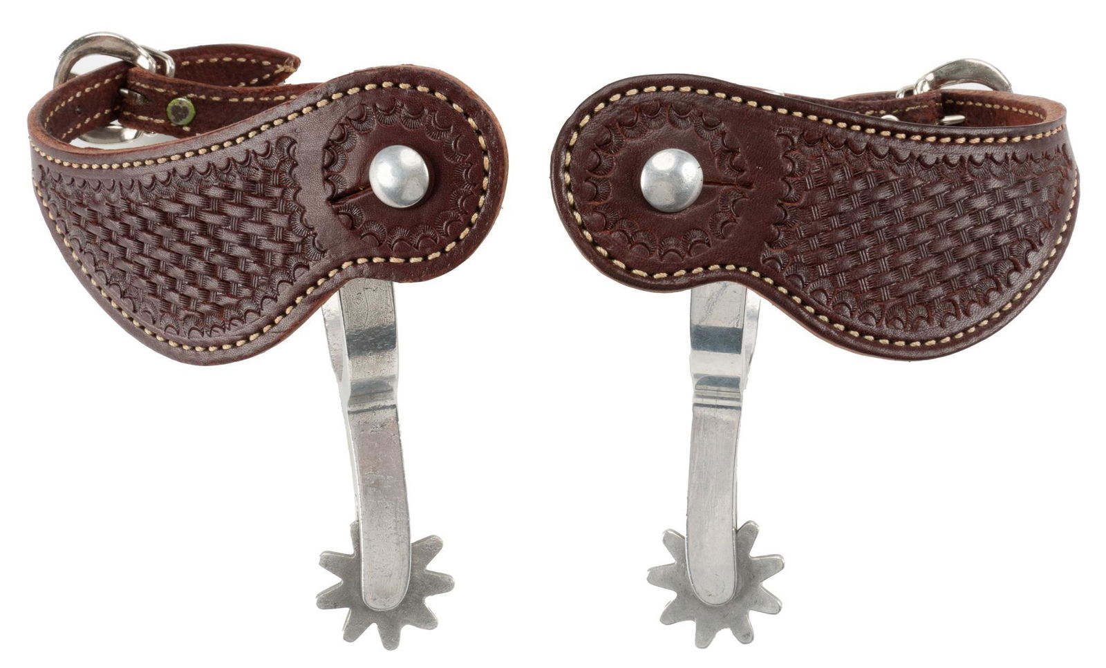 "Crockett" Marked Cowboy Spurs (1 of 6)