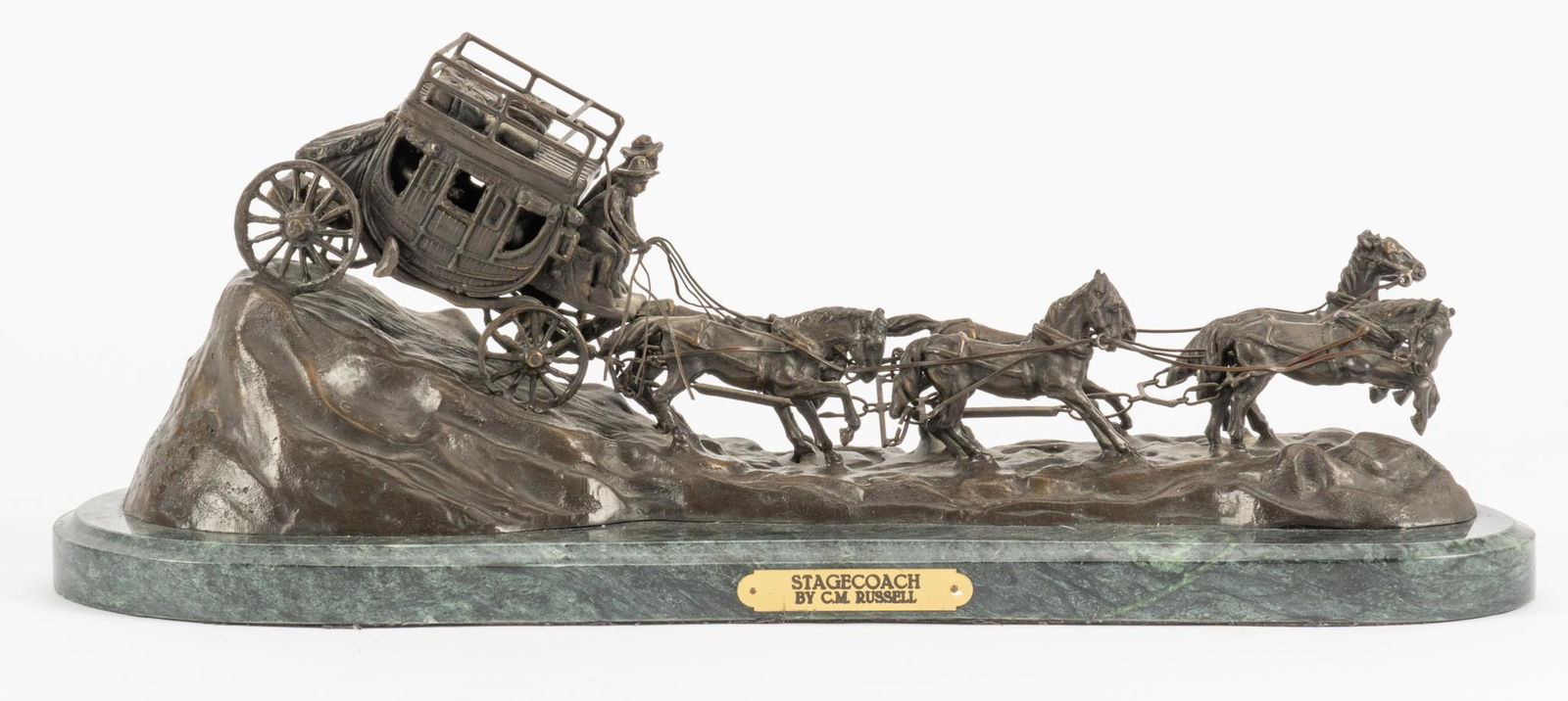 Charles M. Russell, "Stage Coach" (1 of 6)