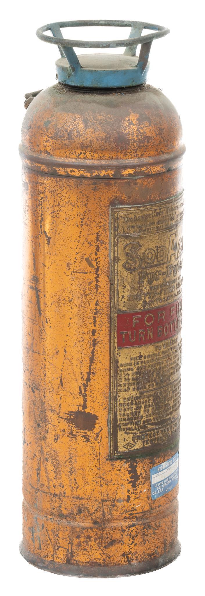 Vintage Copper SodAcid Fire Extinguisher (1 of 5)