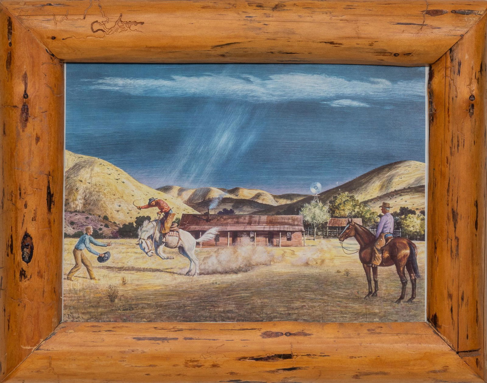 "Flavor of the West" California Gold Label Beer Advertising (1 of 4)