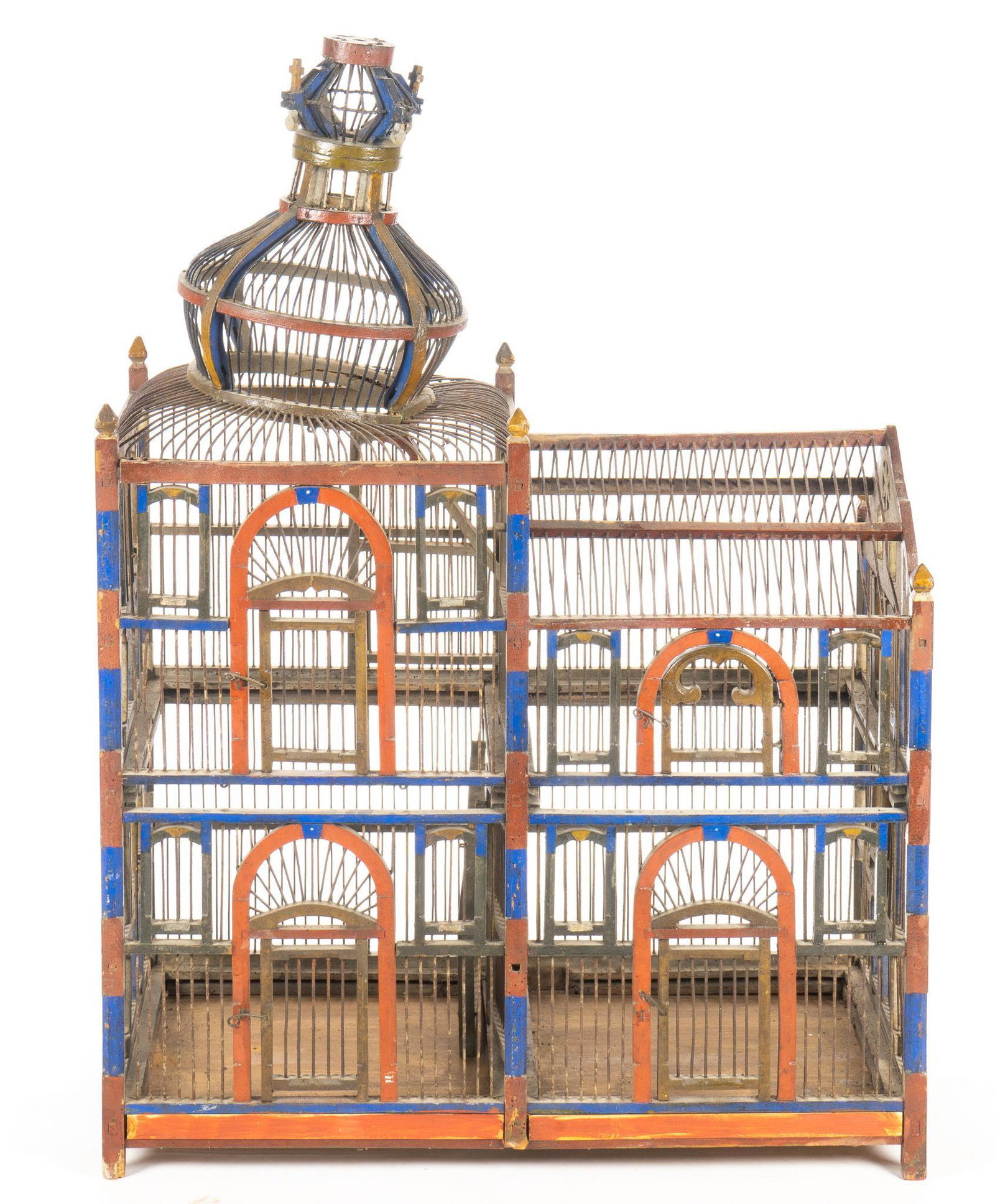 Decorative Cathedral Bird Cage (1 of 7)