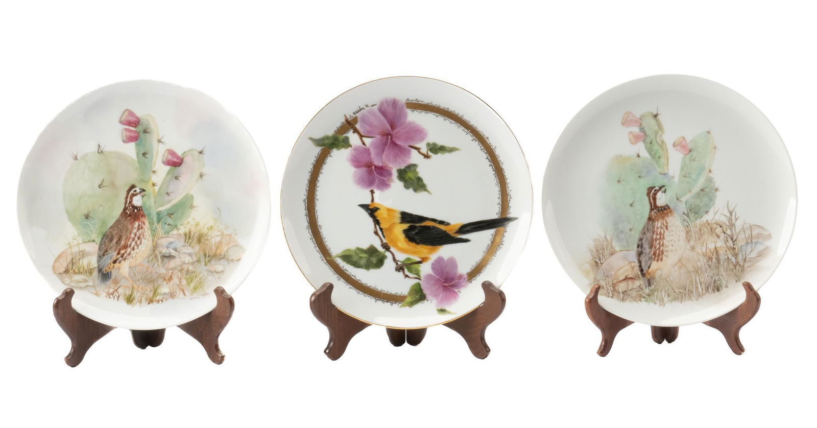 Shirley Kibler, Hand-Painted Charger Plates (1 of 13)