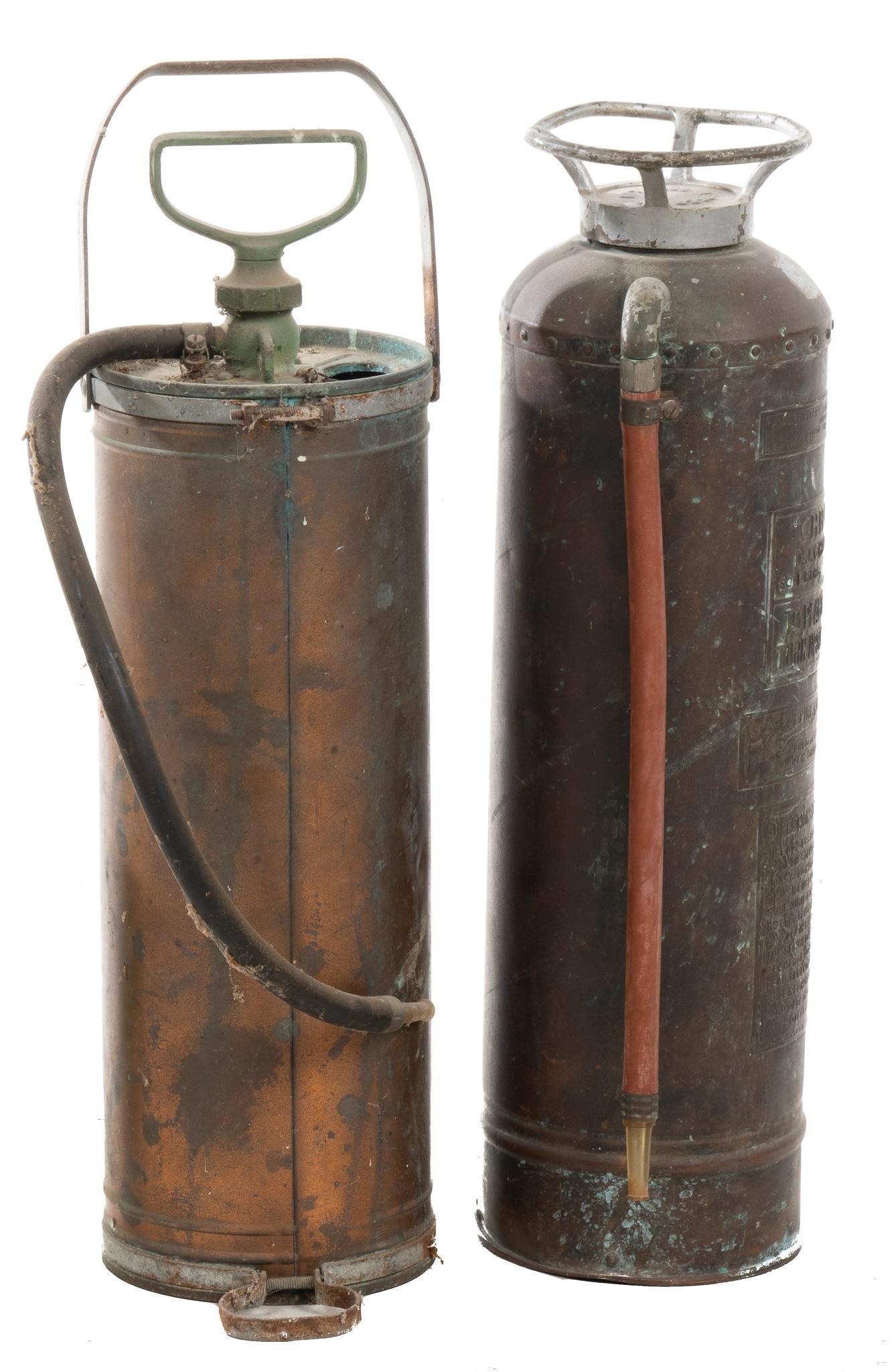 (2) Antique Fire Extinguishers (1 of 10)