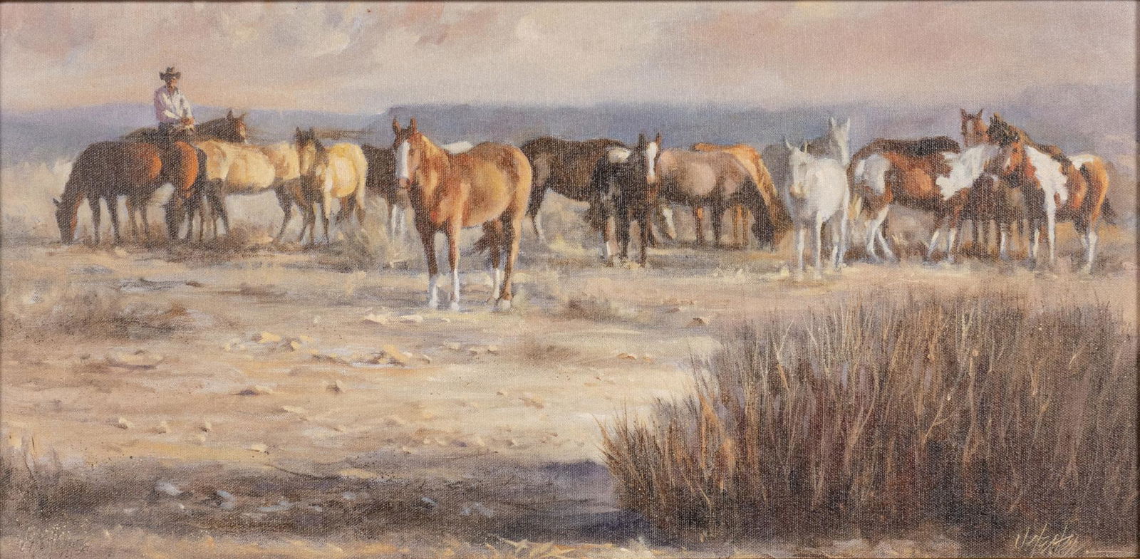 Jay Hester, Horses and Cowboy (1 of 4)