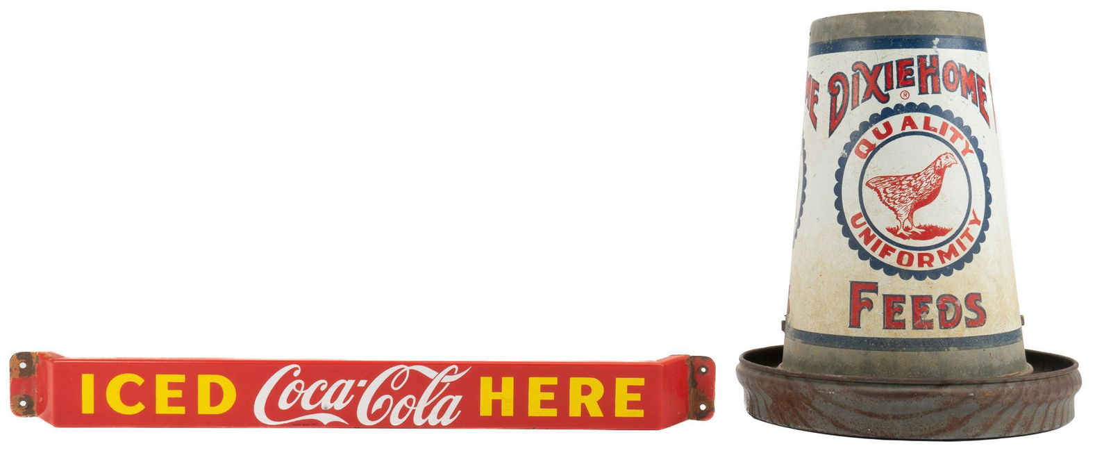 (2) Vintage Advertising Home Decor Accents (1 of 5)