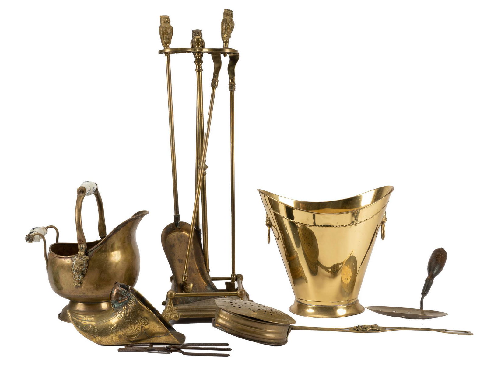 Brass Fireplace Items (1 of 6)